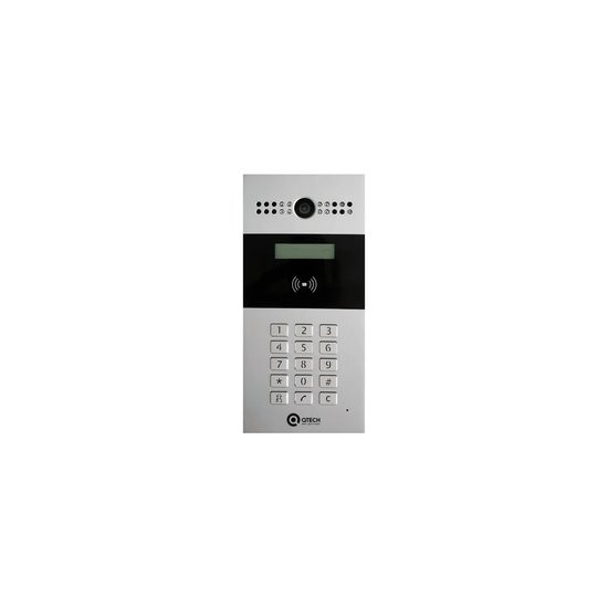 

Вызывная панель QTECH QDB-20KOW домофонная, 15 металлических кнопок, камера 3MP 1080рх30 кадров/сек, 120°/64°, IP65, 1х10/100 Base-T, DC 12 В, 1 А, Po, QDB-20KOW