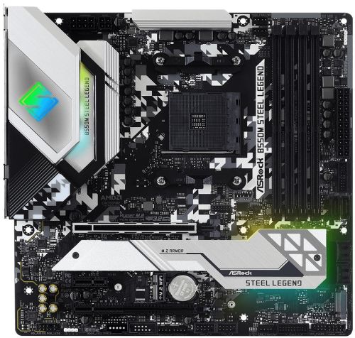 Материнская плата mATX ASRock B550M STEEL LEGEND