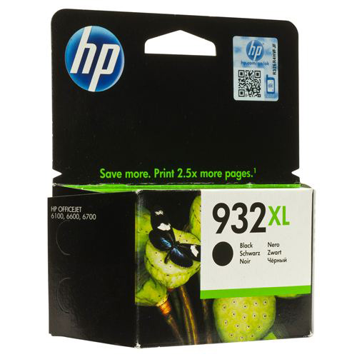 

Картридж HP 932XL CN053AE для HP OJ Officejet 6100/6600/6700 черный (black) 1000 стр, 932XL