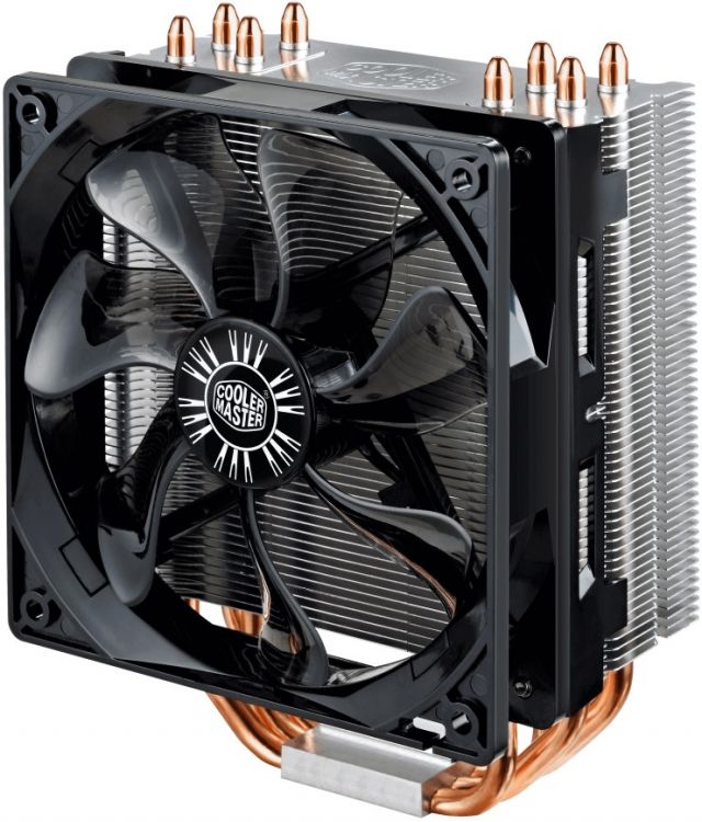 

Кулер Cooler Master Hyper 212 EVO V2 RR-2V2E-18PK-R2 LGA2066/2011-v3/2011/1700/1200/1366/115x/775/AM4/AM3+/AM3/AM2+/AM2/FM2+/FM2/FM1 (120mm fan, 650-1, Hyper 212 EVO V2