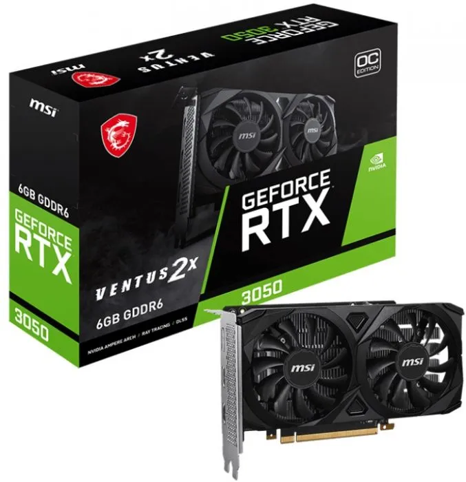 MSI GeForce RTX 3050 VENTUS 2X