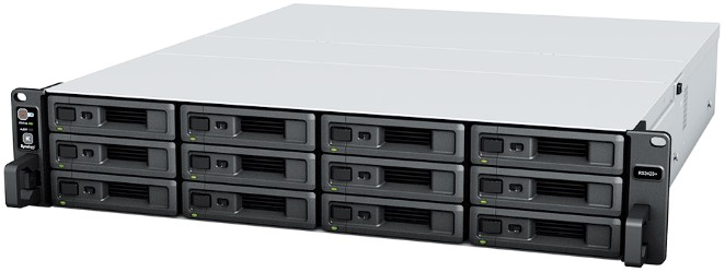 

Сетевой накопитель Synology RS2423RP+ 12x3.5"/2.5" SATA, RAID 0/1/5/6/10/JBOD, 2xRJ-45 1GbE LAN, 1xRJ-45 10GbE, 2xUSB 3.2Gen1, 2U, 2xRPS, без HDD, RS2423RP+