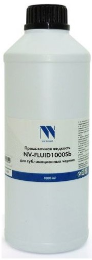Жидкость промывочная NVP NV-FLUID1000Sb/b для сублимационных чернил NV-FLUID1000Sb, 1000ml
