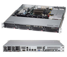 

Серверная платформа 1U Supermicro SYS-5018D-MTRF (1x1150, C224, 4x UDDR3 ECC 1.5v, 4x3.5" HS Bays, 2x3G+4*6G, (x8)FH, 2GE, 400W Redundant), SYS-5018D-MTRF