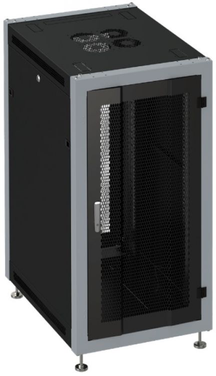 

Шкаф напольный 19", 33U SYSMATRIX SL 6633.933 600x600x1600mm (ШхГхВ) передняя дверь перфорированная, задняя дверь перфорированная, поворотная ручка с, SL 6633.933