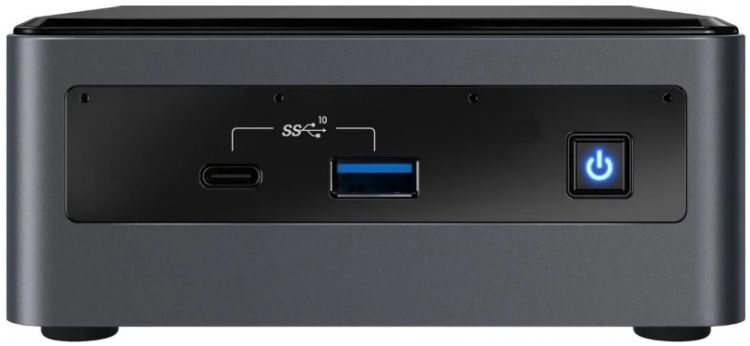 

Платформа Intel NUC10I3FNHN NUC 10 Performance, i3-10110U, 2*DDR4 (2666), 2.5" HDD/SSD, M.2, Glan, WiFi, BT, 2*USB Type-C, 3*USB 3.2, HDMI, card-reade, NUC10I3FNHN