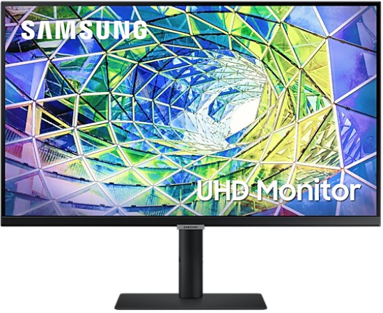 

Монитор 27" Samsung S27A800UNI 3840x2160, 5(GtG)ms, 300 cd/m2, 1000:1, 178°/178°, IPS, Display Port, HDMI, USB hub, USB Type-C, speakers, HAS, VESA 10, S27A800UNI