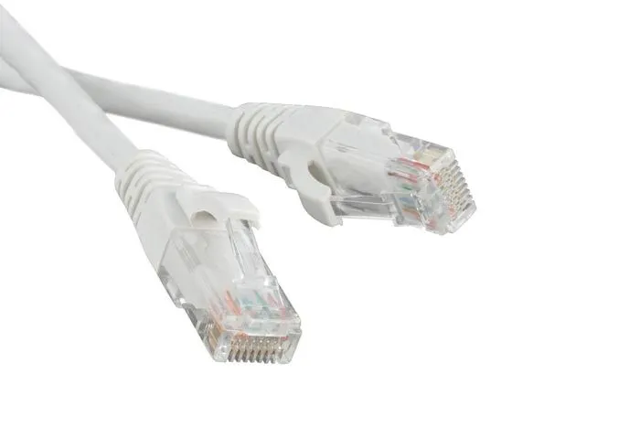 Hyperline PC-LPM-UTP-RJ45-RJ45-C6-1M-LSZH-WH