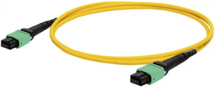 Hyperline TC-MC3-9-MPOF8/AX-4xDLC/UX-IN-1/2M-LSZH-YL