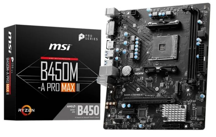 MSI B450M-A PRO MAX II