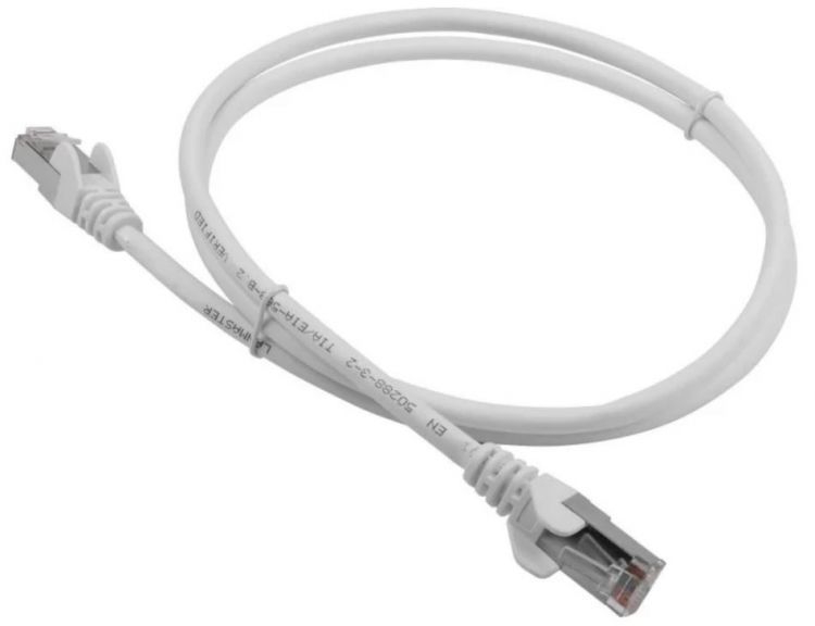 

Кабель патч-корд Lanmaster LAN-PC45/S6A-5.0-WH RJ45 - RJ45, 4 пары, FTP, категория 6A, 5 м, белый, LSZH, LAN-PC45/S6A-5.0-WH