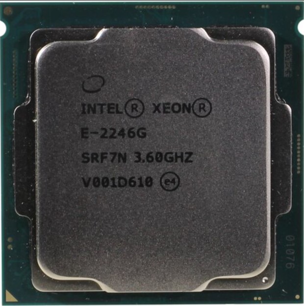 Процессор Intel Xeon E-2246G CM8068404227903 Coffee Lake 6C/12T 3.6-4.8GHz (LGA1151, L3 12MB, 80W, 14nm) OEM процессор intel xeon e 2276g cm8068404227703 coffee lake 6c 12t 3 8 4 9ghz lga1151 l3 12mb 80w 14nm oem