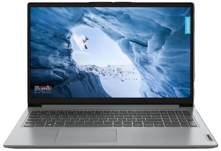 Ноутбук Lenovo IdeaPad Slim 3 15ABRA 82XM00FYIN Ryzen 5 7530U/8GB/512GB SSD/15.6" FHD IPS/WiFi/BT/DOS/grey