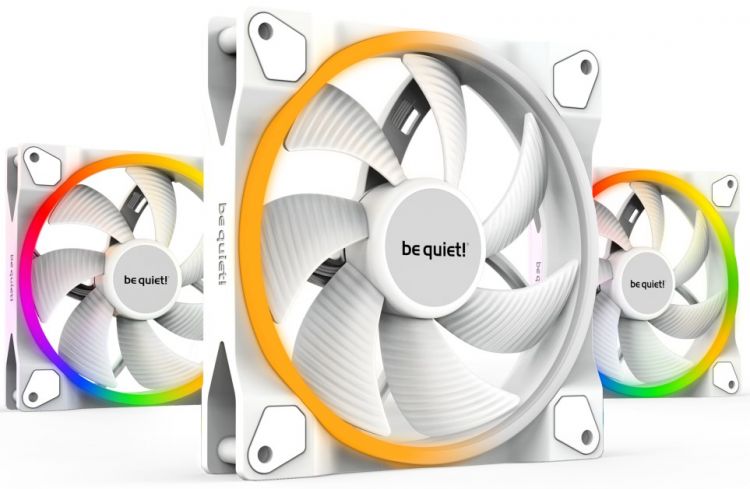 

Вентилятор для корпуса Be quiet! Light Wings White BL102 140x140x25mm, 1500rpm, 56CFM, 23.3dBA, 4-pin PWM (3-pack), Light Wings White