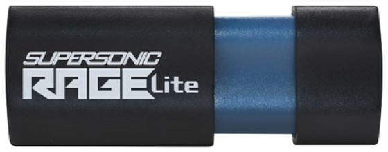 Накопитель USB 3.2 32GB Patriot Memory PEF32GRLB32U Rage Lite 120MB/s black/blue цена и фото