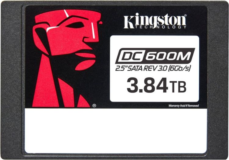 

Накопитель SSD 2.5'' Kingston SEDC600M/3840G DC600M 3.84TB SATA 6Gb/s 3D TLC 560/530MB/s IOPS 94K/59K TBW 7008 DWPD 1, SEDC600M/3840G