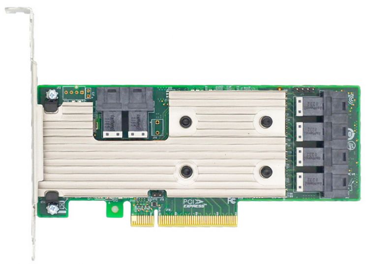 Контроллер ACD ACD SAS3224-24I 9305-24i PCIe 3.0 x8 LP, SAS/SATA 12G HBA, 24port (6*int SFF8643), 3224 IOC (аналог LSI 9305-24i) RTL