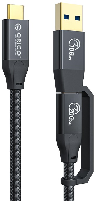 

Кабель интерфейсный Orico ORICO-ACC32-03-BK-BP USB Type-C(m)/Type-C(m)/Type-A(m), 10 - 20 Гбит/с, 0,3 м, черный, ORICO-ACC32-03-BK-BP