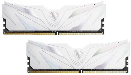 Модуль памяти DDR4 16GB (2*8GB) Netac NTSWD4P36DP-16W Shadow II PC4-28800 3600MHz CL18 1.35V white w