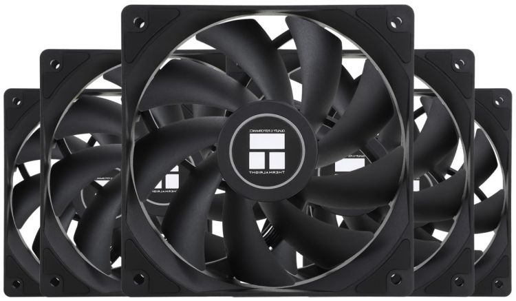 

Вентилятор для корпуса Thermalright TL-C12Cx5 120mm, 1550rpm, 66.14CFM, 26dBa, 4-pin PWM (5-pack), TL-C12Cx5