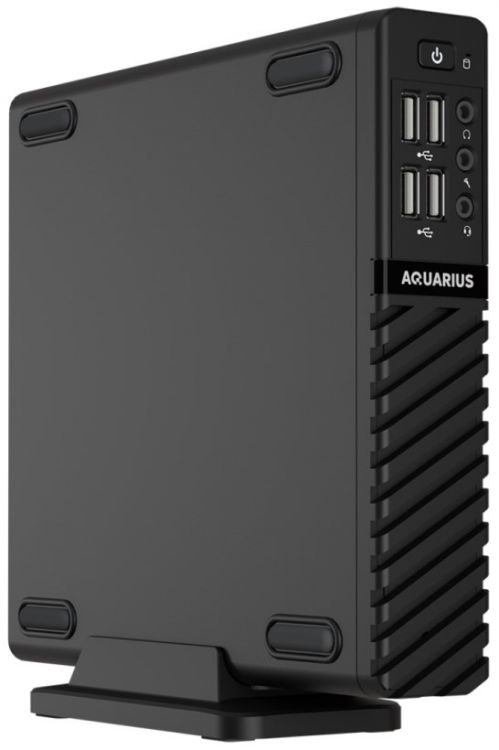 цена Компьютер Aquarius Pro USFF P30 K43 R53 QRDP-P30K431M2918H125L02NWNFTNN3 i5-10400/8GB DDR4 2666MHz/SSD 256GB/noOS/Kb+Mouse/Комплект крепления VESA 100