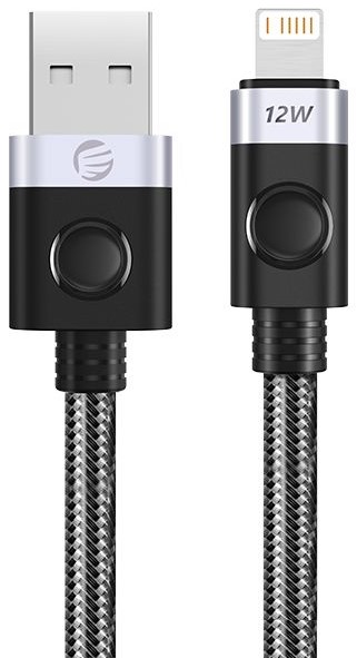 

Кабель интерфейсный Orico ORICO-A2L-10-BK-BP USB-A 3.0(m)/Lightning(m), 480 Мбит/с, 27 Вт, 1 м, черный/серебристый, ORICO-A2L-10-BK-BP