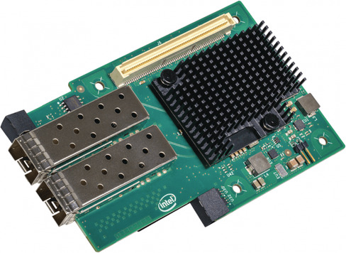 Сетевая карта Dell 540-BCSI Intel X710-T4L Quad Port 10GbE BASE-T, OCP NIC 3.0 Customer Install фото