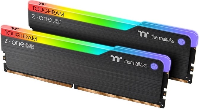Модуль памяти DDR4 16GB (2*8GB) Thermaltake R019D408GX2-4600C19A TOUGHRAM Z-ONE RGB PC4-36800 4600MHz CL19 радиатор 1.5V RTL - фото 1