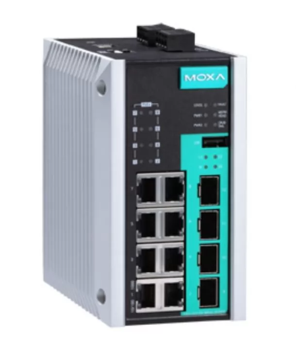 MOXA EDS-G512E-8PoE-4GSFP