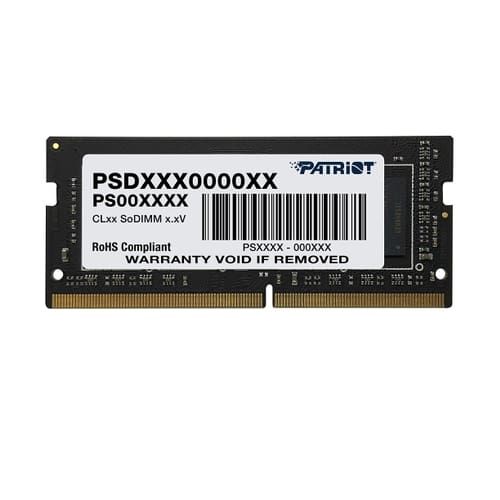 Модуль памяти SODIMM DDR4 4GB Patriot Memory PSD44G266681S PC4-21300 2666Mhz CL19 260-pin 1.2V retai