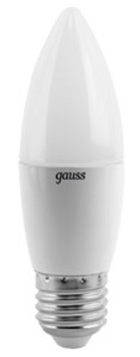 

Лампа светодиодная Gauss 103102107 LED Candle E27 6.5W 2700К, 103102107