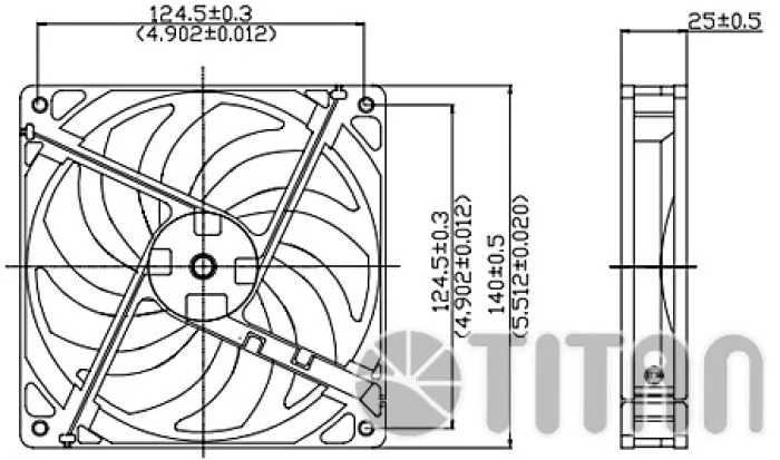 Titan TFD-14025L12Z