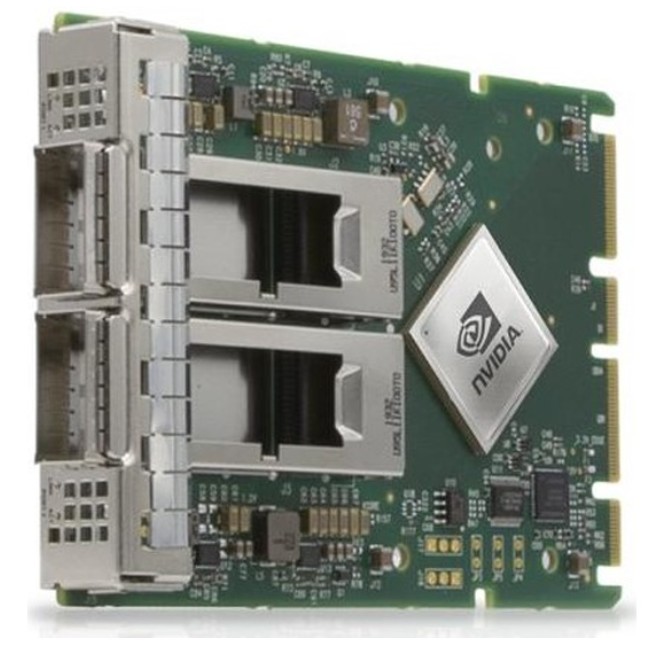 Сетевая карта MELLANOX TECHNOLOGIES MCX623436AN-CDAB ConnectX-6 Dx EN adapter card, 100GbE, Dual-port QSFP56, OCP 3.0, No Crypto, Thumbscrew (Pull Tab