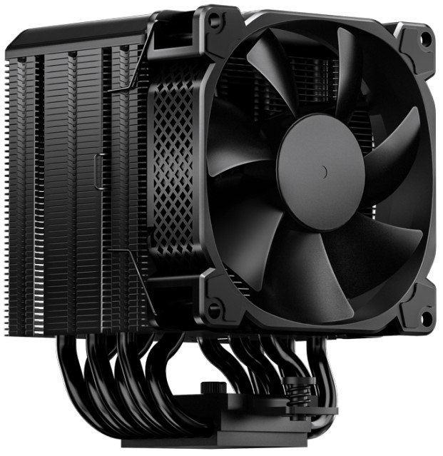 Кулер JONSBO HX6210 Black LGA2011/1700/1200/115X/AM4 (92mm, 800-2300rpm, 11.34-45.52CFM, 20-31.6dBA, 4-pin PWM) Retail