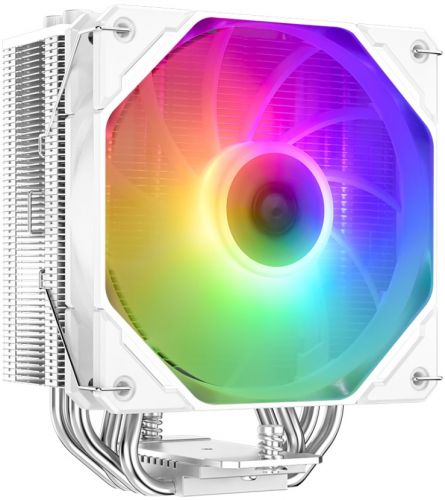 Кулер ID-Cooling SE-224-XTS ARGB WHITE LGA1700/1200/115x/AM5/AM4 (120mm fan, 600-1500rpm, 70CFM, 28.