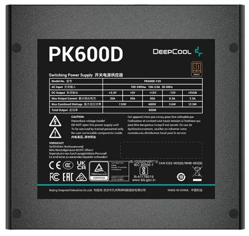 Deepcool PK600D