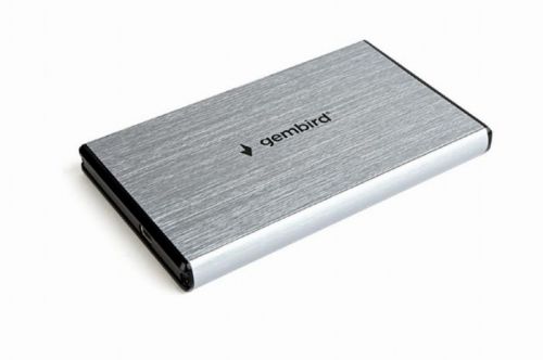 Внешний корпус для HDD SATA 2.5” Gembird EE2-U3S-32P серый, USB 3.0, SATA, пластик