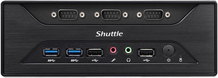 Платформа Shuttle XC60J J3355 2.0GHz (2*DDR3L SODIMM,HD Graphics 500,SATA-III 2.5'' HDD/SSD,GLan,D-Sub/HDMI,2*USB 3.0,5*COM,noOS) RTL озу sodimm ddr3l 4gb kingfast 1600 mhz 1 35v kf ddr3l nb