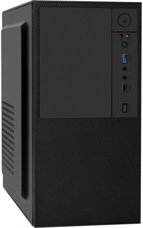 

Корпус mATX Exegate BAA-308UC EX297995RUS без БП, USB Type-C, USB 3.0, черный, BAA-308UC