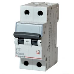 Автоматический выключатель Legrand 404040 TX³ 6000 - 6 кА - тип характеристики C, 2П, 230/400 В~, 10