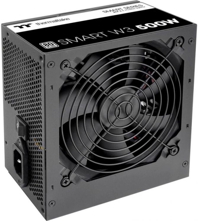 

Блок питания ATX Thermaltake Smart W3 500 PS-SPW-0500NNFAWE-1 500W, 80+, 12VHPWR, Smart W3 500