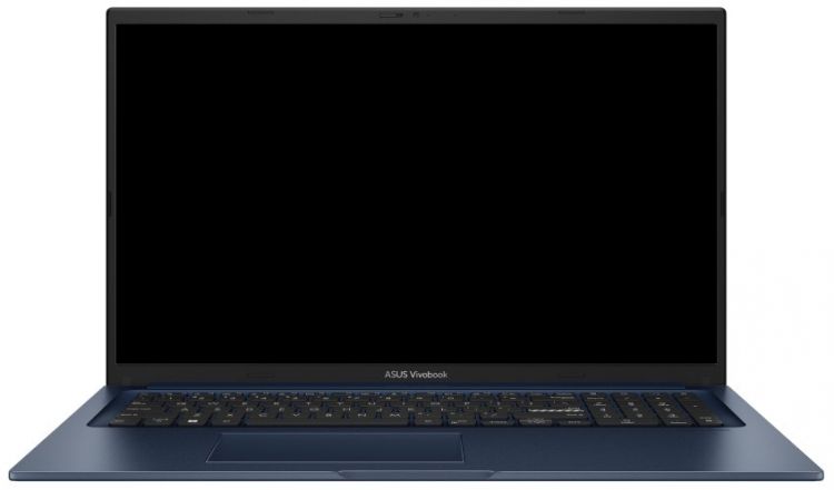 Ноутбук ASUS VivoBook 17 X1704ZA i3-1215U 90NB10F2-M00DH0 i3-1215U/8GB/512GB SSD/UHD Graphics/17.3" FHD IPS/WiFi/BT/cam/noOS/blue