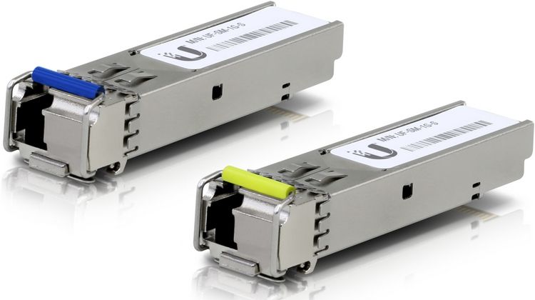 

Модуль SFP Ubiquiti UF-SM-1G-S U Fiber, Single-Mode Module, 1G, BiDi, комплект 2шт, UF-SM-1G-S