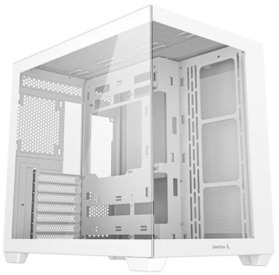 

Корпус ATX Deepcool CG530 WH без БП, боковая панель из закалённого стекла, 2*USB 3.0, USB 2.0, CG530 WH