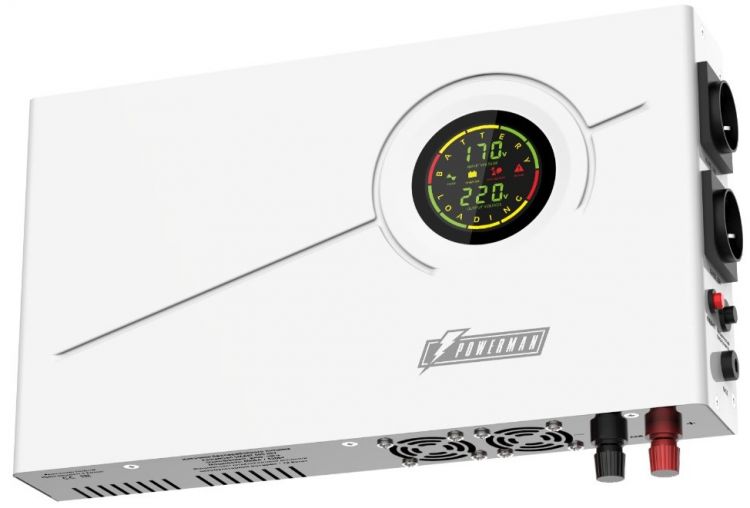 

Источник бесперебойного питания Powerman Smart 800 INV 6121421 line-interactive, 800VА/480W, 2*Shuko, Smart 800 INV