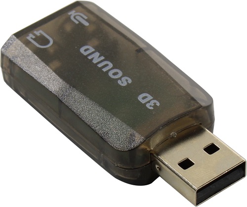 Звуковая карта USB 2.0 Exegate EX294787RUS внешняя, для подключения гарнитуры к USB порту цена и фото