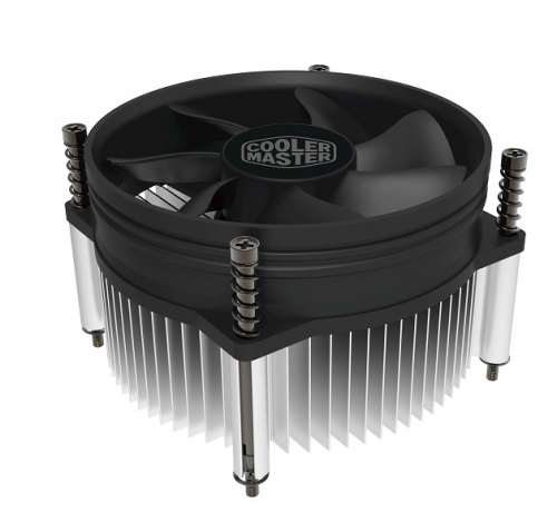 

Кулер Cooler Master i50c RH-I50C-20PK-B1 LGA1150/1151/1155/1156/775 (95х95х25мм, 2200rpm, 39.57CFM, 26.7dBA, Al+Cu, 4pin), i50c