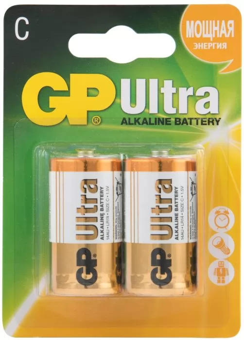 GP Ultra Alkaline 14AU LR14