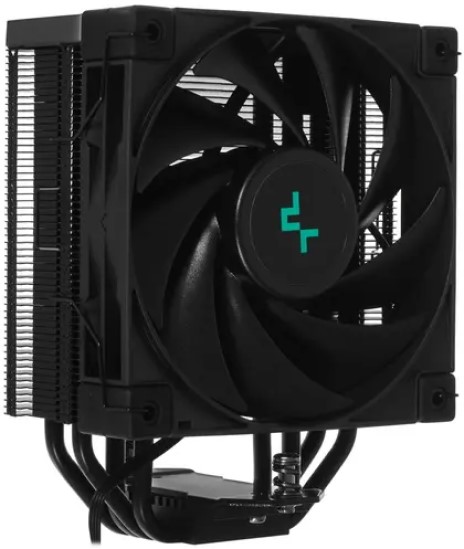 Кулер Deepcool AK400 ZERO DARK LGA1700/1200/115x/AM5/AM4 (120mm fan, 500-1850rpm, 	66.47 CFM, 29dBA, 4-pin PWM) RET