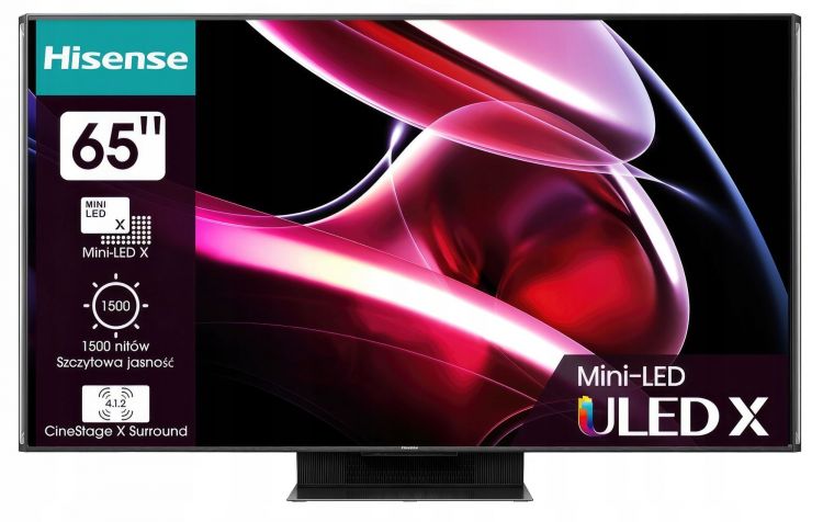 

Телевизор Hisense 65UXKQ 4K UHD, DVB-T2/T/C/S2/S, 65UXKQ